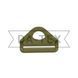 40 mm Plastic triangular semi ring khaki GCC №298