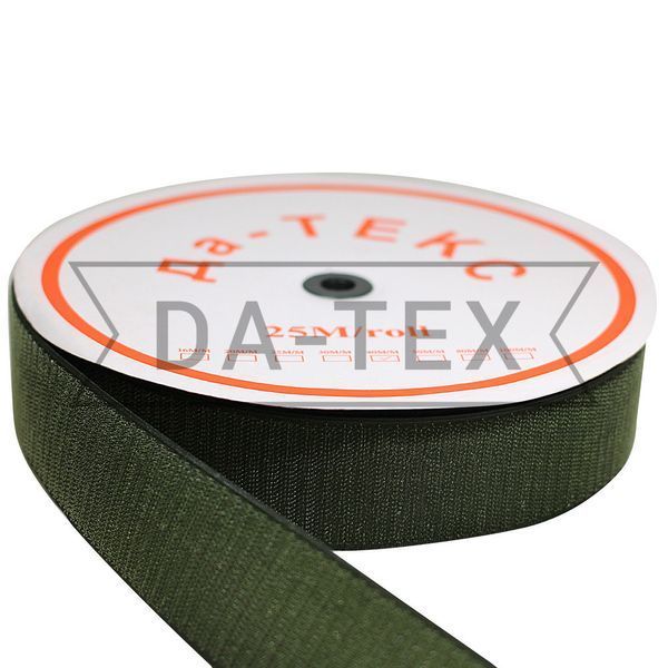 40 mm Hook tape "B quality" (35%PA+65%PE)"В" khaki GCC №327