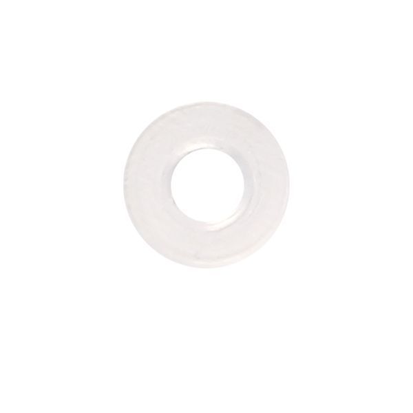12,5mm*4,0mm Plastic washer for snap button white