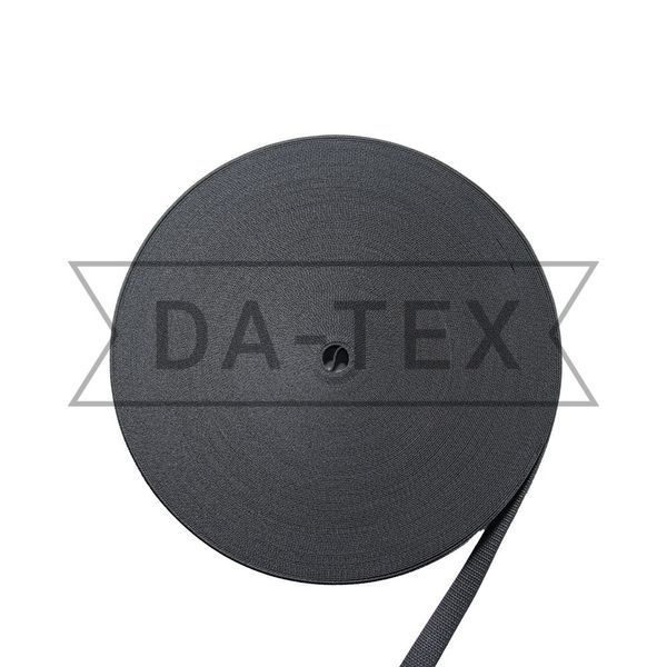 20 mm PP tape 10 g/m black