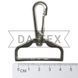 40 mm Metal snap hook nikel