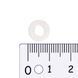 12,5mm*4,0mm Plastic washer for snap button white