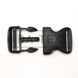 38 mm Plastic buckle fastener black
