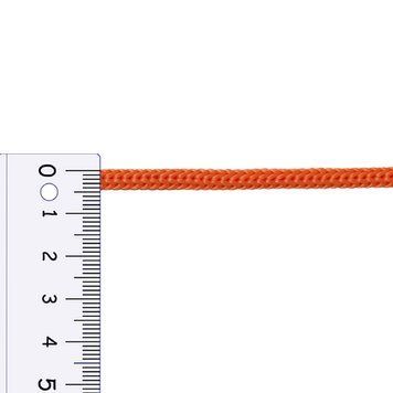 5 mm Knitted rope orange neon GCC №816