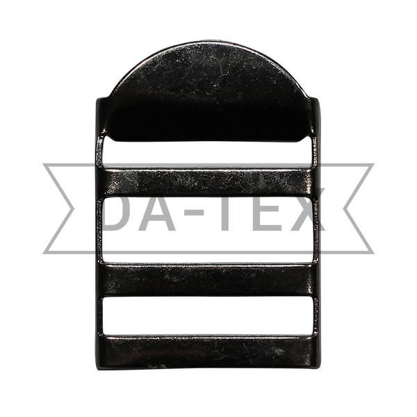 25/3 mm Metal buckle black nickel