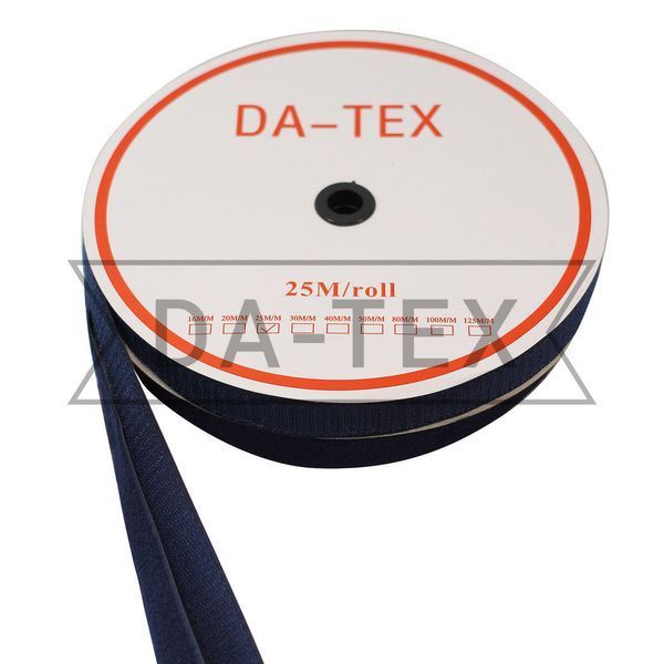 25 mm Hook and loop (35%PA+65%PE) "B" dark blue GCC №330