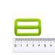 38 mm Plastic buckle РОМ green lemon neon GCC №229