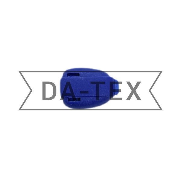 Plastic stopper РОМ bright blue GCC№801