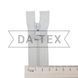 18 cm Plastic zipper #5 C/E white