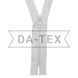 18 cm Plastic zipper #5 C/E white