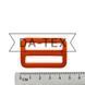 38 mm Plastic buckle РОМ orange neon GCC №816