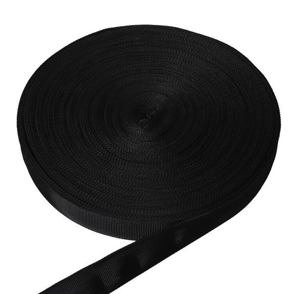 25 mm Outer tape 8 g/m (100% polyamide) black 100% PA