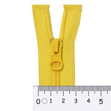 75 cm Nylon zipper #5 O/E yellow GCC №110