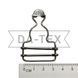 35 mm overalls clasp nikel