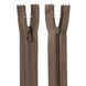 20 cm Nylon zipper No7 REVERSE khaki GCC №298