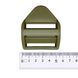 50 mm Plastic buckle khaki GCC №298
