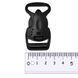 25 mm Plastic buckle fastener black