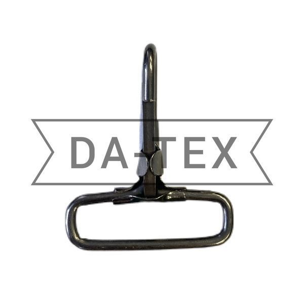 30 mm metal snap hook for bag black nickel