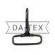 30 mm metal snap hook for bag black nickel