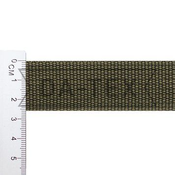 25 mm PP tape 15 g/m khaki 298 GCC №298
