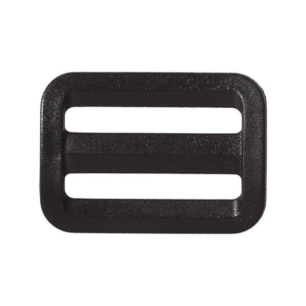 25 mm Plastic buckle black