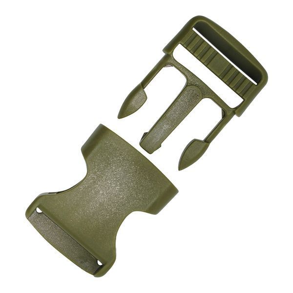 25 mm Plastic buckle fastener khaki GCC №298