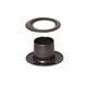 4 mm Eyelet #2 (ф4,3*Ф8,5*h4,5) + washer (STS) black nickel CHINA