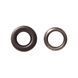 4 mm Eyelet #2 (ф4,3*Ф8,5*h4,5) + washer (STS) black nickel CHINA