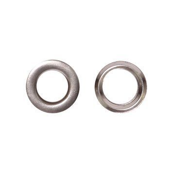 4 mm Eyelet #2 (ф4,3*Ф8,5*h4,5) + washer (STS) nikel CHINA