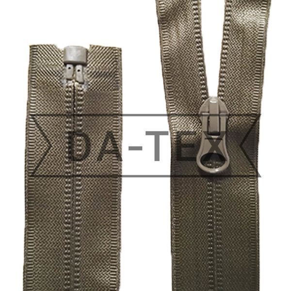 75 cm Nylon zipper #7 TPU water resistant O/E khaki GCC №298