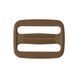 40 mm Plastic buckle D-002 PA coyote GCC №494R