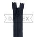 18 cm Plastic zipper No5 С/E black YKK