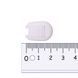 16*22*8 mm Plastic stopper military №2 100% PA white GCC №101