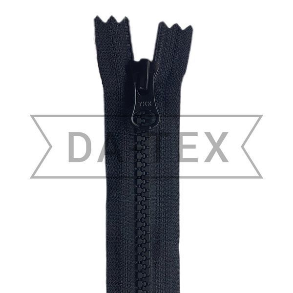 80 сm Plastic zipper N.5 O/E black YKK