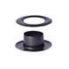 6 mm Eyelet #4 (ф6*Ф12*h6) + washer (STS) black nickel CHINA