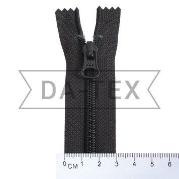 18 cm Nylon zipper N.5 С/Е/1 black SBS