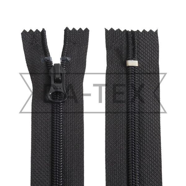 18 cm Nylon zipper N.5 С/Е/1 black SBS