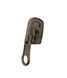 No8 Slider for zipper long chain reversible puller black nickel