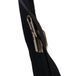 No8 Slider for zipper long chain reversible puller black nickel