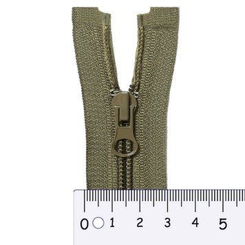 80 cm Nylon zipper #5 O/E khaki GCC №298