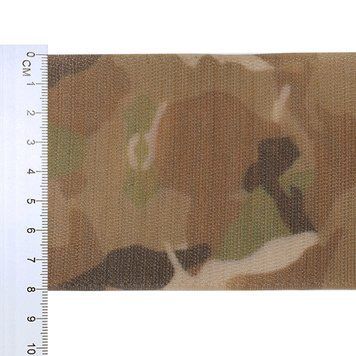 80 мм Текстильна застібка (велкро) гачок жорстка частина 100% НЕЙЛОН колір хакі мультикам №9 06856 фото