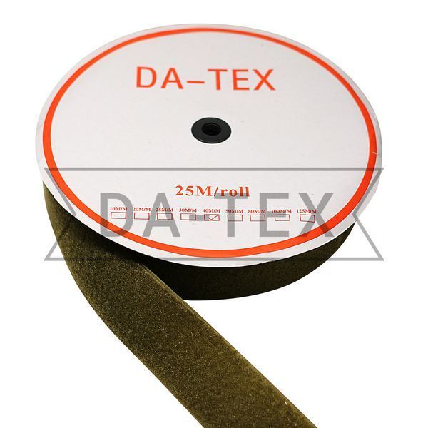 40 mm Loop tape "B quality" (35%PA+65%PE)"В" khaki GCC №298