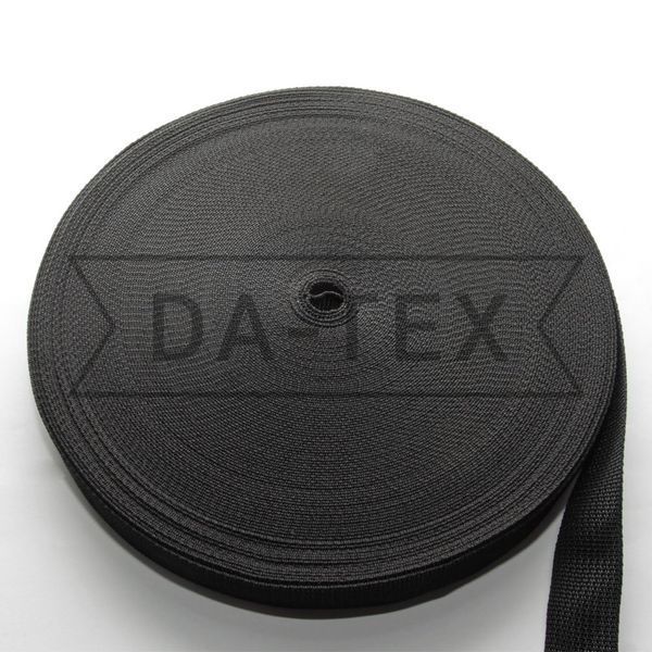 25 mm PA tape 15 g/m black GCC №322