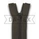 90 cm Nylon zipper #7 TPU water resistant black GCC №322