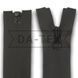 90 cm Nylon zipper #7 TPU water resistant black GCC №322