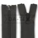 90 cm Nylon zipper #7 TPU water resistant black GCC №322