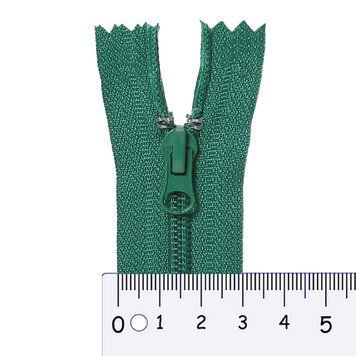 20 cm Nylon zipper #4 C/E green GCC №258