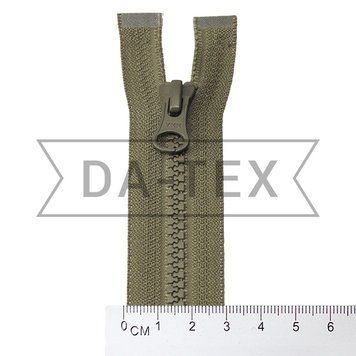 75 cm Plastic zipper #5/2 two sliders O/E khaki GCC №298 YKK