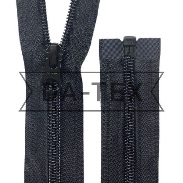 75 cm Nylon zipper N.5 O/E black YKK