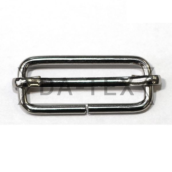 30x13 mm Metal buckle nikel diam. 2,5 mm